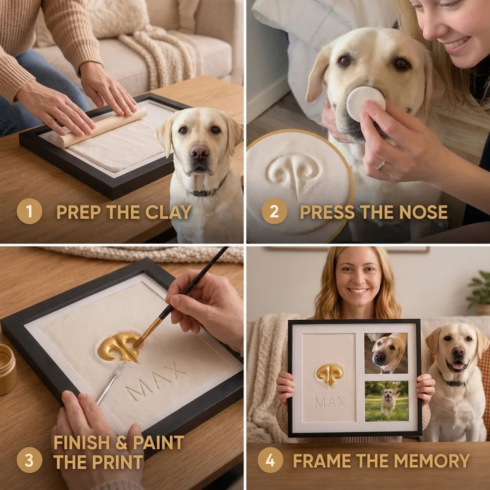 ForeverPawCo™ Nose Print Keepsake Frame